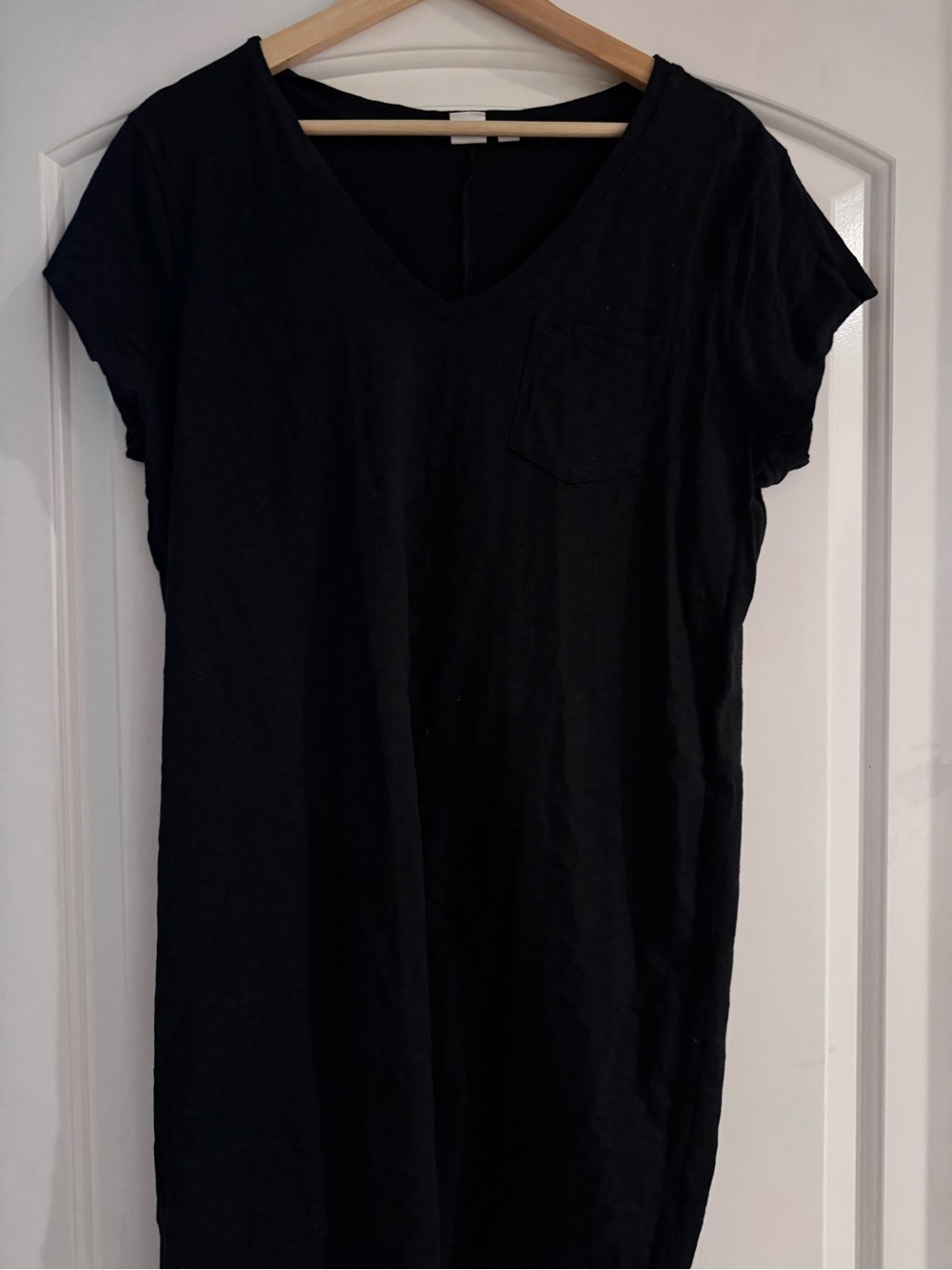 GAP Black V-Neck Pocket Tunic